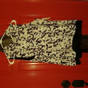 NWT Alfani Sleeveless High Neck Blouse, size 14